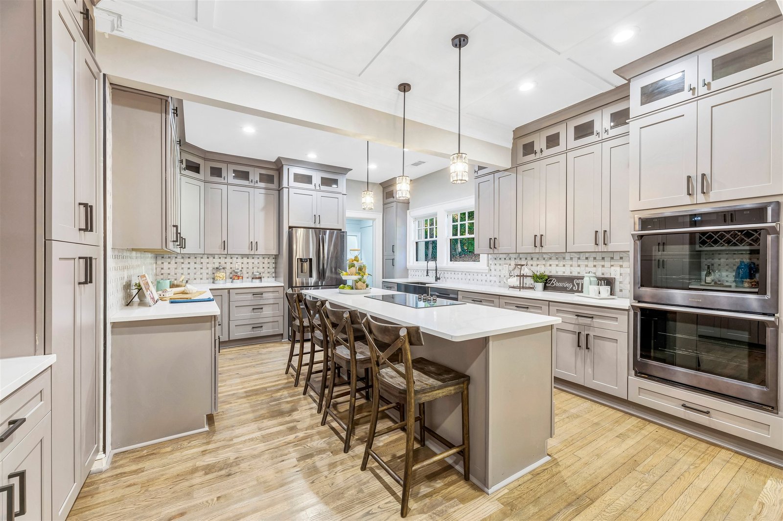 Kitchen island and cabinetry - The Oakdale Project